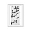 Picture of I'll Chill Harder _GroupedProduct_Rectangle_Portrait_Framed_Matted_