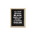 Picture of I'll Stop Wearing Black III _GroupedProduct_Rectangle_Portrait_Framed_Matted_