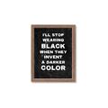 Picture of I'll Stop Wearing Black III _GroupedProduct_Rectangle_Portrait_Framed_Matted_