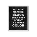 Picture of I'll Stop Wearing Black III _GroupedProduct_Rectangle_Portrait_Framed_Matted_