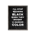 Picture of I'll Stop Wearing Black III _GroupedProduct_Rectangle_Portrait_Framed_Matted_