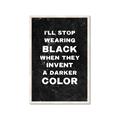 Picture of I'll Stop Wearing Black III _GroupedProduct_Rectangle_Portrait_Framed_Matted_