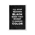Picture of I'll Stop Wearing Black III _GroupedProduct_Rectangle_Portrait_Framed_Matted_
