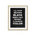 Picture of I'll Stop Wearing Black III _GroupedProduct_Rectangle_Portrait_Framed_Matted_
