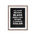 Picture of I'll Stop Wearing Black III _GroupedProduct_Rectangle_Portrait_Framed_Matted_