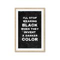 Picture of I'll Stop Wearing Black III _GroupedProduct_Rectangle_Portrait_Framed_Matted_