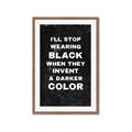 Picture of I'll Stop Wearing Black III _GroupedProduct_Rectangle_Portrait_Framed_Matted_