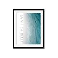 Picture of La Vie Est Belle  _GroupedProduct_Rectangle_Portrait_Photography _GroupedProduct_Rectangle_Portrait_Framed_Matted_