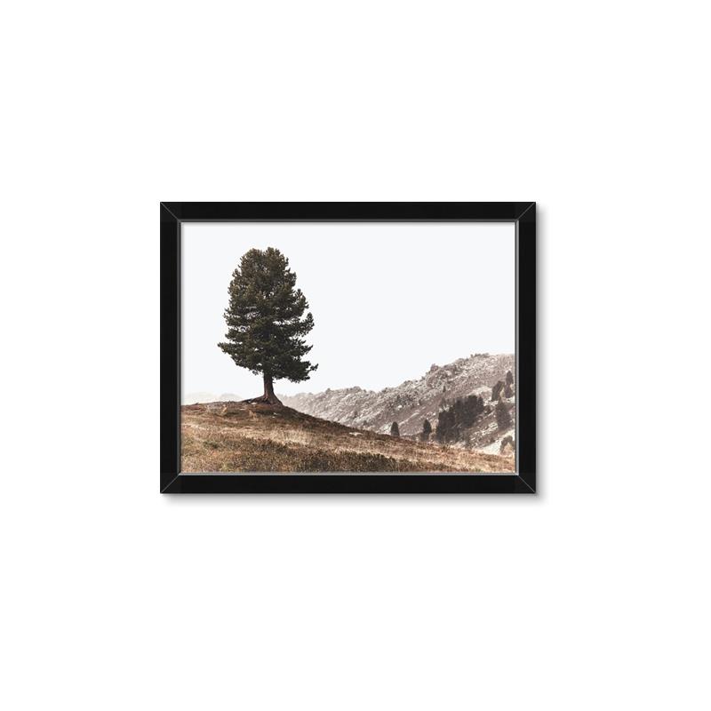 Picture of Tree on a Hill _GroupedProduct_Rectangle_Landscape_Photography _GroupedProduct_Rectangle_Landscape_Framed_Matted_