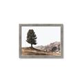 Picture of Tree on a Hill _GroupedProduct_Rectangle_Landscape_Photography _GroupedProduct_Rectangle_Landscape_Framed_Matted_