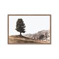 Picture of Tree on a Hill _GroupedProduct_Rectangle_Landscape_Photography _GroupedProduct_Rectangle_Landscape_Framed_Matted_