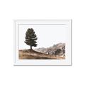 Picture of Tree on a Hill _GroupedProduct_Rectangle_Landscape_Photography _GroupedProduct_Rectangle_Landscape_Framed_Matted_