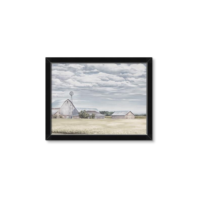 Picture of The Farmhouse Muted _GroupedProduct_Rectangle_Landscape_Framed_Matted_