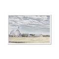 Picture of The Farmhouse Muted _GroupedProduct_Rectangle_Landscape_Framed_Matted_