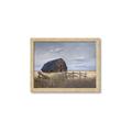 Picture of Wooden Barn in Field  _GroupedProduct_Rectangle_Landscape_Framed_Matted_