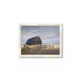 Picture of Wooden Barn in Field  _GroupedProduct_Rectangle_Landscape_Framed_Matted_