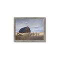 Picture of Wooden Barn in Field  _GroupedProduct_Rectangle_Landscape_Framed_Matted_