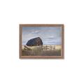 Picture of Wooden Barn in Field  _GroupedProduct_Rectangle_Landscape_Framed_Matted_