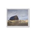 Picture of Wooden Barn in Field  _GroupedProduct_Rectangle_Landscape_Framed_Matted_
