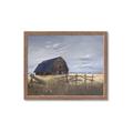 Picture of Wooden Barn in Field  _GroupedProduct_Rectangle_Landscape_Framed_Matted_