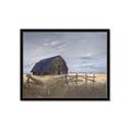 Picture of Wooden Barn in Field  _GroupedProduct_Rectangle_Landscape_Framed_Matted_