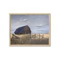 Picture of Wooden Barn in Field  _GroupedProduct_Rectangle_Landscape_Framed_Matted_