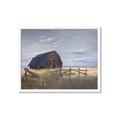 Picture of Wooden Barn in Field  _GroupedProduct_Rectangle_Landscape_Framed_Matted_