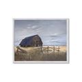 Picture of Wooden Barn in Field  _GroupedProduct_Rectangle_Landscape_Framed_Matted_