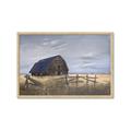 Picture of Wooden Barn in Field  _GroupedProduct_Rectangle_Landscape_Framed_Matted_