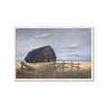 Picture of Wooden Barn in Field  _GroupedProduct_Rectangle_Landscape_Framed_Matted_