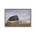 Picture of Wooden Barn in Field  _GroupedProduct_Rectangle_Landscape_Framed_Matted_