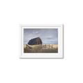 Picture of Wooden Barn in Field  _GroupedProduct_Rectangle_Landscape_Framed_Matted_