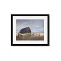 Picture of Wooden Barn in Field  _GroupedProduct_Rectangle_Landscape_Framed_Matted_