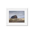 Picture of Wooden Barn in Field  _GroupedProduct_Rectangle_Landscape_Framed_Matted_