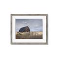Picture of Wooden Barn in Field  _GroupedProduct_Rectangle_Landscape_Framed_Matted_