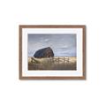 Picture of Wooden Barn in Field  _GroupedProduct_Rectangle_Landscape_Framed_Matted_