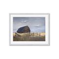 Picture of Wooden Barn in Field  _GroupedProduct_Rectangle_Landscape_Framed_Matted_