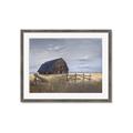 Picture of Wooden Barn in Field  _GroupedProduct_Rectangle_Landscape_Framed_Matted_