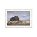 Picture of Wooden Barn in Field  _GroupedProduct_Rectangle_Landscape_Framed_Matted_