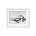 Picture of Farm White _GroupedProduct_Rectangle_Landscape_Framed_Matted_