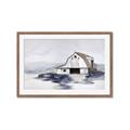 Picture of Farm White _GroupedProduct_Rectangle_Landscape_Framed_Matted_