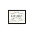 Picture of Kitchen Brings Family Together _GroupedProduct_Rectangle_Landscape_Framed_Matted_