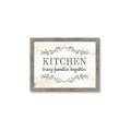 Picture of Kitchen Brings Family Together _GroupedProduct_Rectangle_Landscape_Framed_Matted_