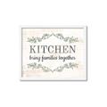 Picture of Kitchen Brings Family Together _GroupedProduct_Rectangle_Landscape_Framed_Matted_