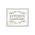 Picture of Kitchen Brings Family Together _GroupedProduct_Rectangle_Landscape_Framed_Matted_