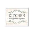 Picture of Kitchen Brings Family Together _GroupedProduct_Rectangle_Landscape_Framed_Matted_
