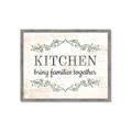 Picture of Kitchen Brings Family Together _GroupedProduct_Rectangle_Landscape_Framed_Matted_