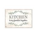 Picture of Kitchen Brings Family Together _GroupedProduct_Rectangle_Landscape_Framed_Matted_