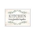Picture of Kitchen Brings Family Together _GroupedProduct_Rectangle_Landscape_Framed_Matted_