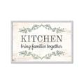 Picture of Kitchen Brings Family Together _GroupedProduct_Rectangle_Landscape_Framed_Matted_